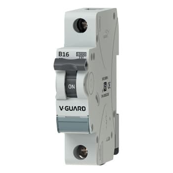 V-Guard MCB & RCCB Protection Devices showcase.